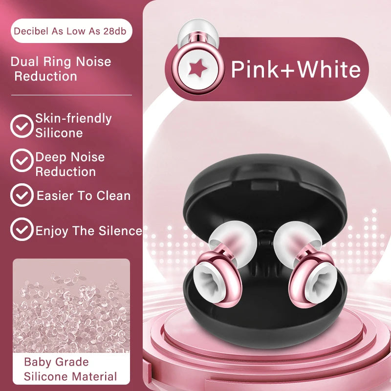 "SilenceWave Earplugs: Block Out Noise, Find Your Peace"
